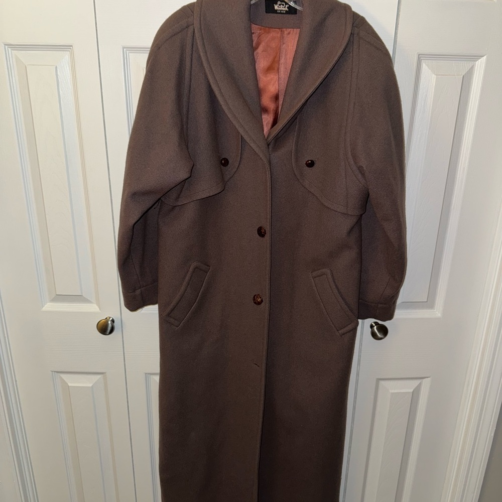 Woolrich Brown Trench Coat